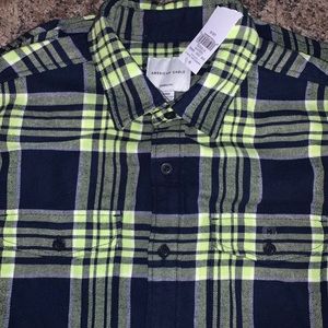 American Eagle long sleeve cotton/flannel shirt